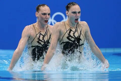 Синхронное плавание 2024 дуэты