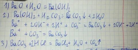 Baoh2 bacl2