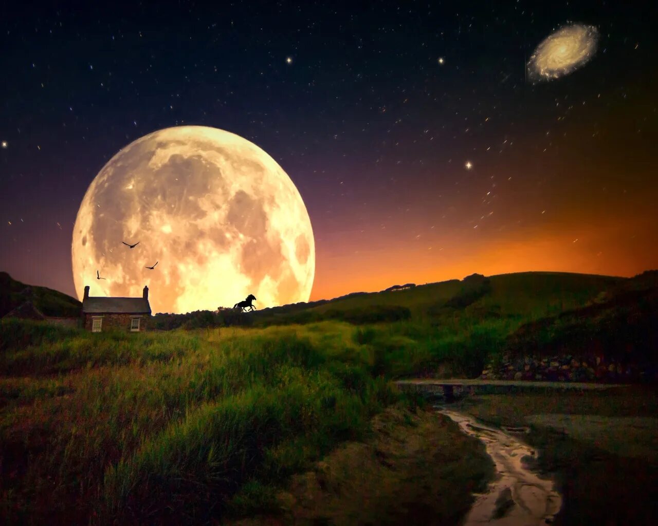 Дом на луне картинки. Лунный пейзаж. Луна. Красивая Луна. Пейзаж с луной.