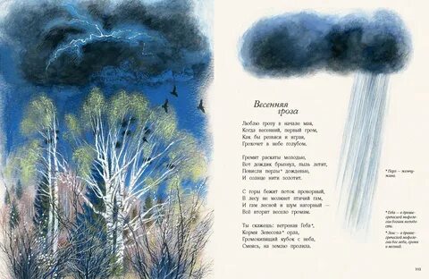 Стихотворение пришвина гроза