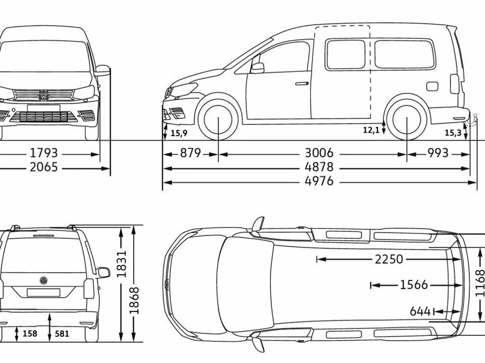 Габариты VW Caddy 3. Volkswagen Caddy 2021 габариты. Volkswagen Caddy Maxi габариты багажника. Габариты Фольксваген Кадди макси. Размер maxi