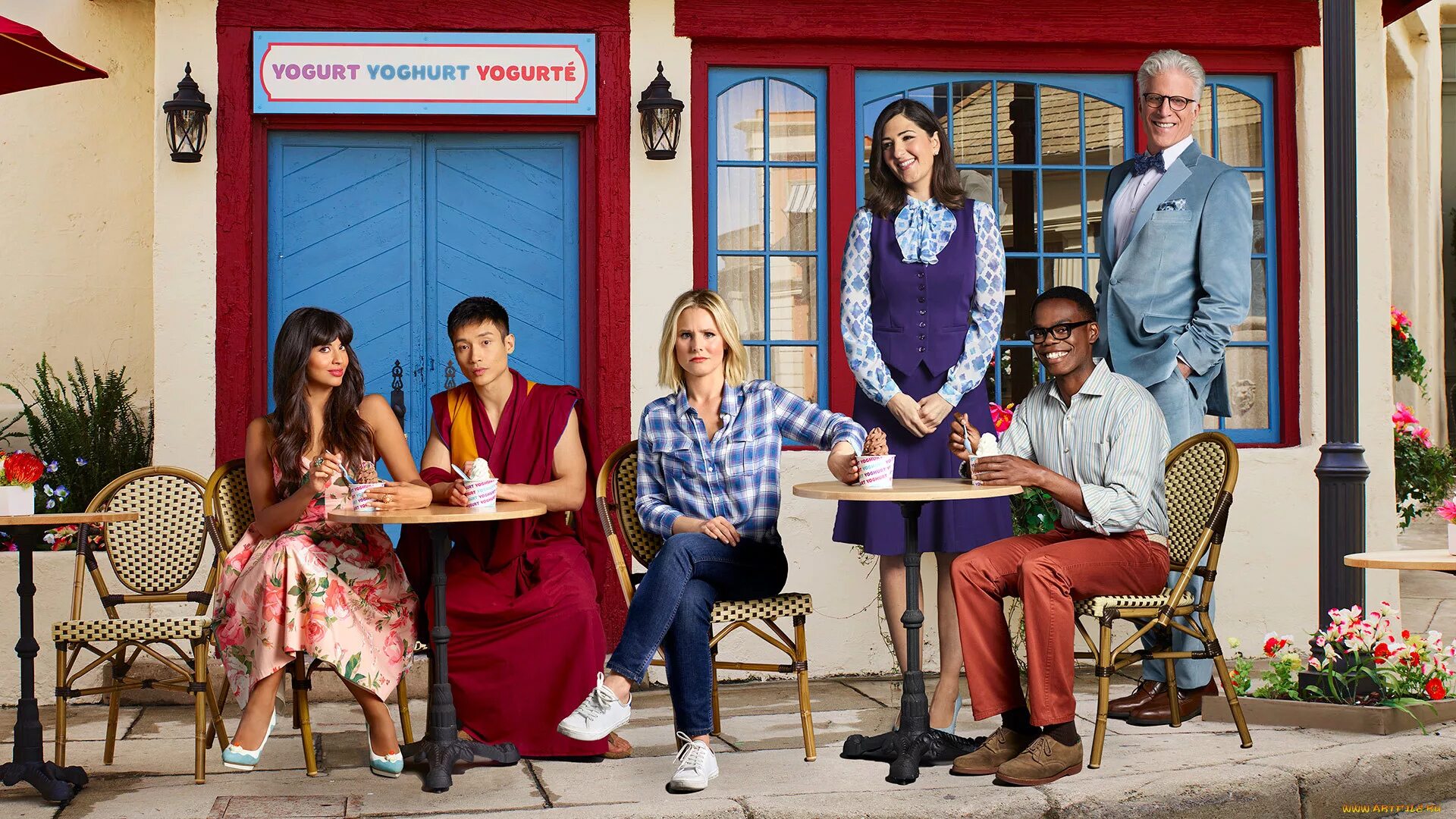 My good place. Кристен Белл the good place.