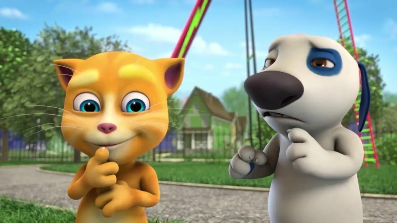 Talking tom and talking джинджер. Angela минимульты. Юбьти тьбю. Том френдс. Говорящий том и друзья минимульты.