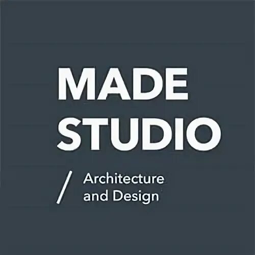 Made by studio. Made by studio