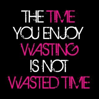 Words are wasted