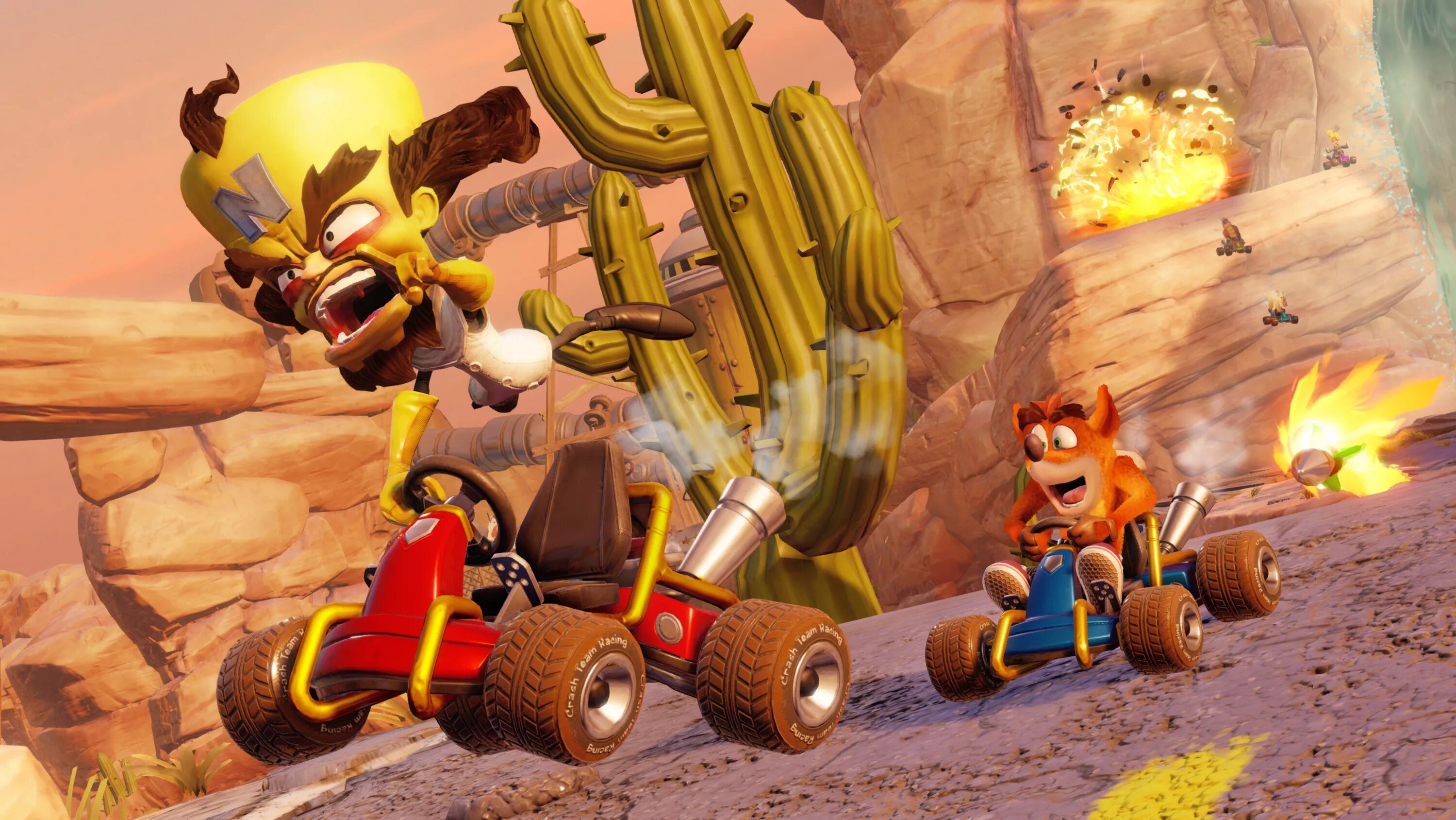 Игры краш 4. Crash Team Racing ps4. Крэш бандикут гонки. Crash Team Racing Nitro. Crash Team Racing Nitro-fueled ps4.