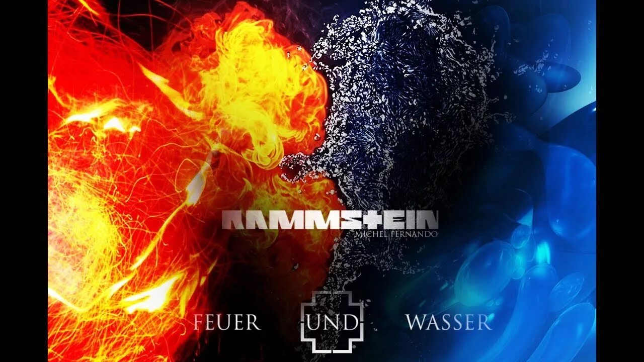 Feuer und wasser. Рамштайн Fire und Wasser. Рамштайн огонь и лёд. Унд Вассер. Feuer und Wasser на концерте.