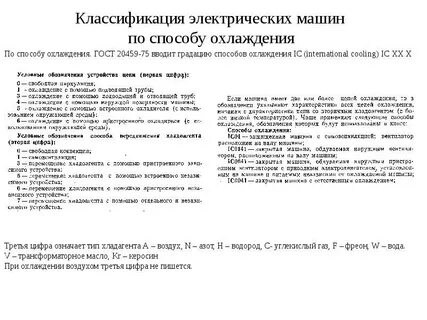 Как классифицируются электрические машины