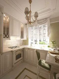Классические маленькие кухни