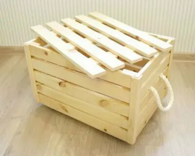 Деревянный ящик для хранения своими руками
