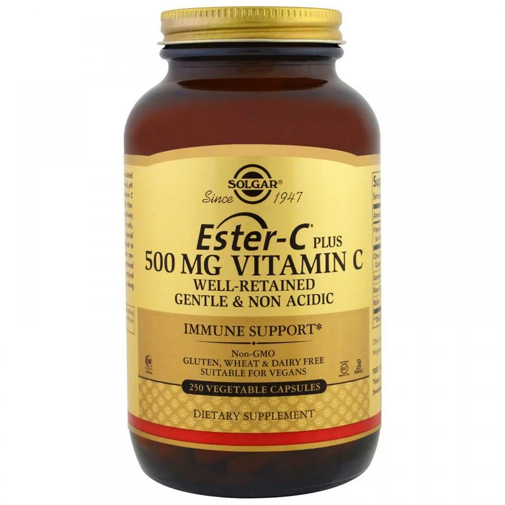 Витамин с ester c 500. Ester-c 500 MG Vitamin c Солгар. Solgar, ester-c Plus. Солгар витамин с 500 мг 250.