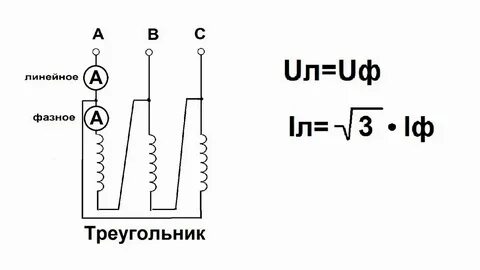 Линейные напряжения в сети 380 в