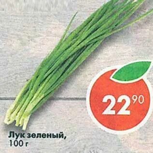 Пятерочка лук зеленый