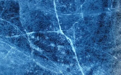 blue ice texture, 4k, ice cracks, macro, blue ice background, ice, frozen w...