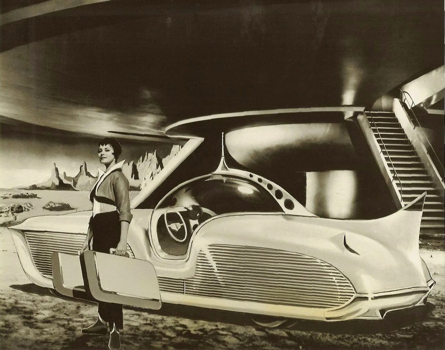 Ретрофутуризм. Ретрофутуризм 1950. Ретро футуризм 1950. Ретрофутуризм СССР. Space car