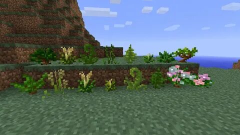 Майнкрафт мод plants