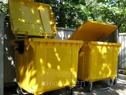 Контейнеры для отходов желтые