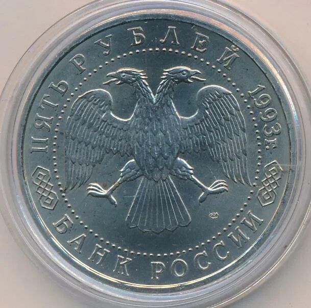 5 рублей 1993