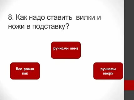 Как надо поставить