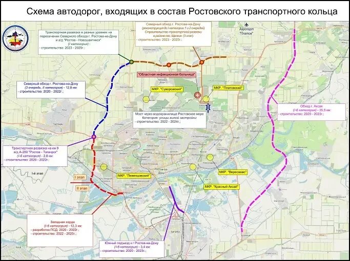 Западная хорда ростов на дону схема. Окружная ростова на дону. Западная хорда ростова-на-дону схема. Окружная ростова на дону. Кольцевая автодорога ростов на дону.