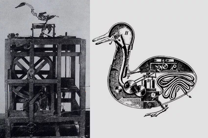 Какой из автономных роботов созданный французским изобретателем. Жак де Вокансон флейтист. Жак де Вокансон робот. Утка Жака де Вокансона. Жак де Вокансон изобретения.