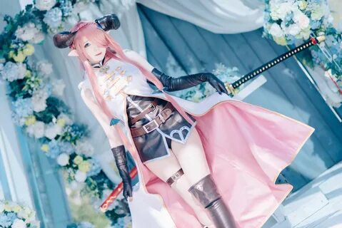Internet celebrity COSER photo Weibo girl Zhishuangyue shimo - Granblue Fan...