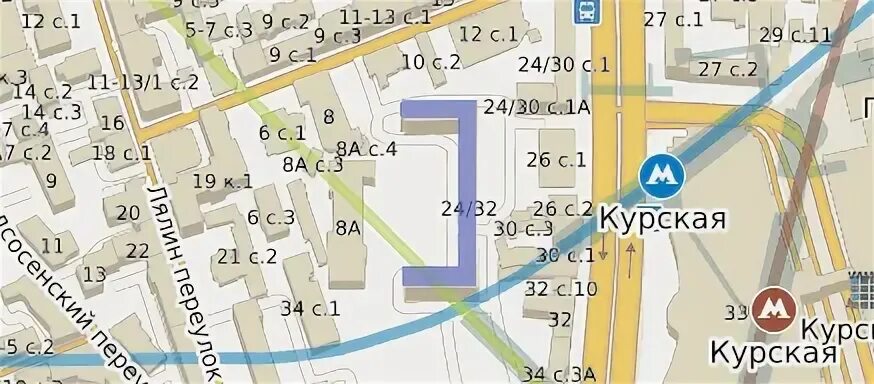 Вал на карте москвы