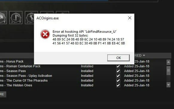 Хелп Эррор. Ошибка API. Error at hooking API loadstringa dumping first 32 bytes. Error at hooking API NTPROTECTVIRTUALMEMORY. Unknown api error