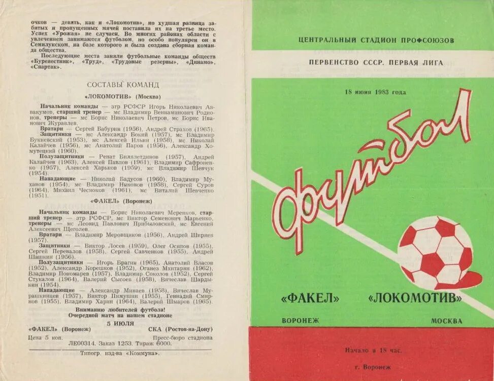 Факел Воронеж 1983 год. Факел Воронеж СССР. Футбол СССР. Футбол СССР первая лига.