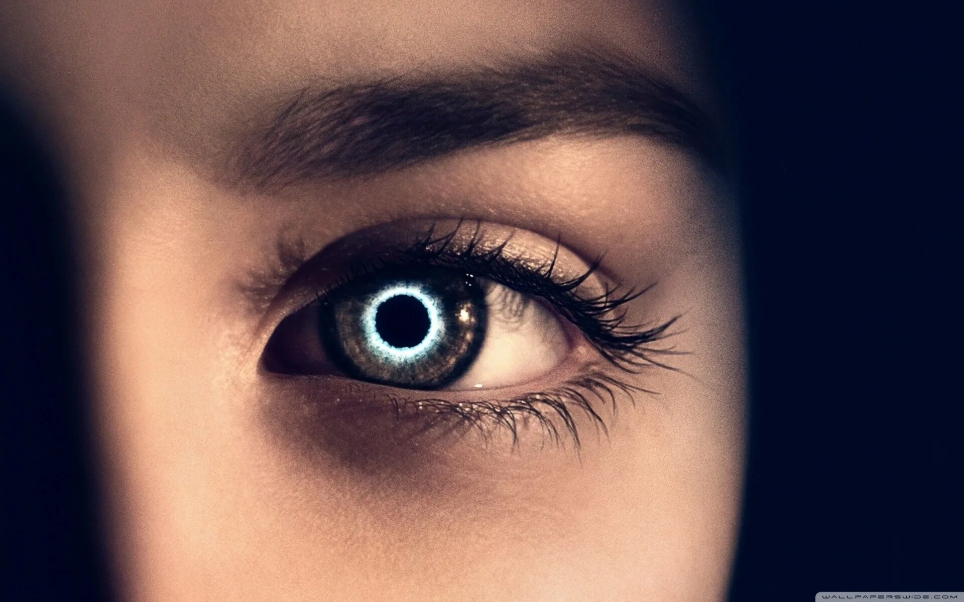 Красивые глаза. Зрачок. Красивые женские глаза.