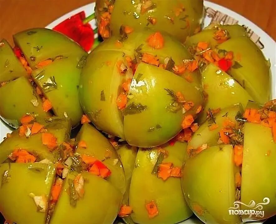 Зеленые помидоры по-армянски