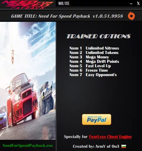 Трейнер нид фор спид. NFS Payback трейнер. Коды на нид фор СПИД. Коды на NFS Payback. Чит код на деньги NFS Payback ps4.