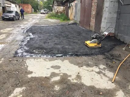 Холодный асфальт своими руками