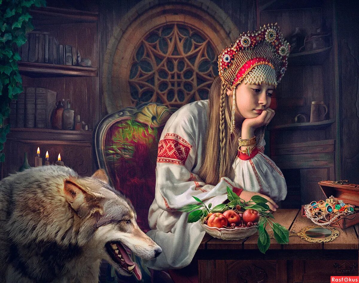 Царевна волк. Лукоморье в темнице там царевна тужит. Иванцарвич. Васнецов серый волк. Волк васнецова.