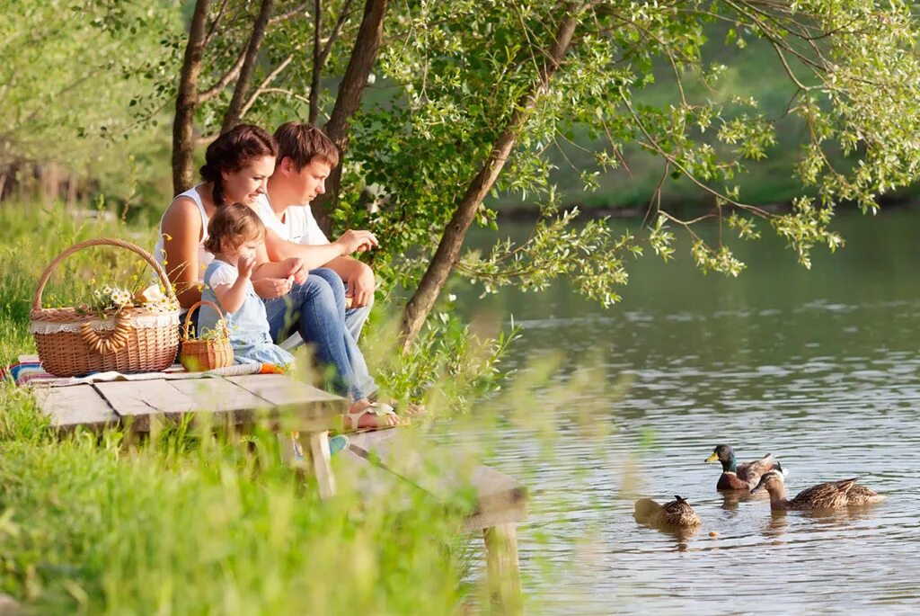 В это время природа отдыхает