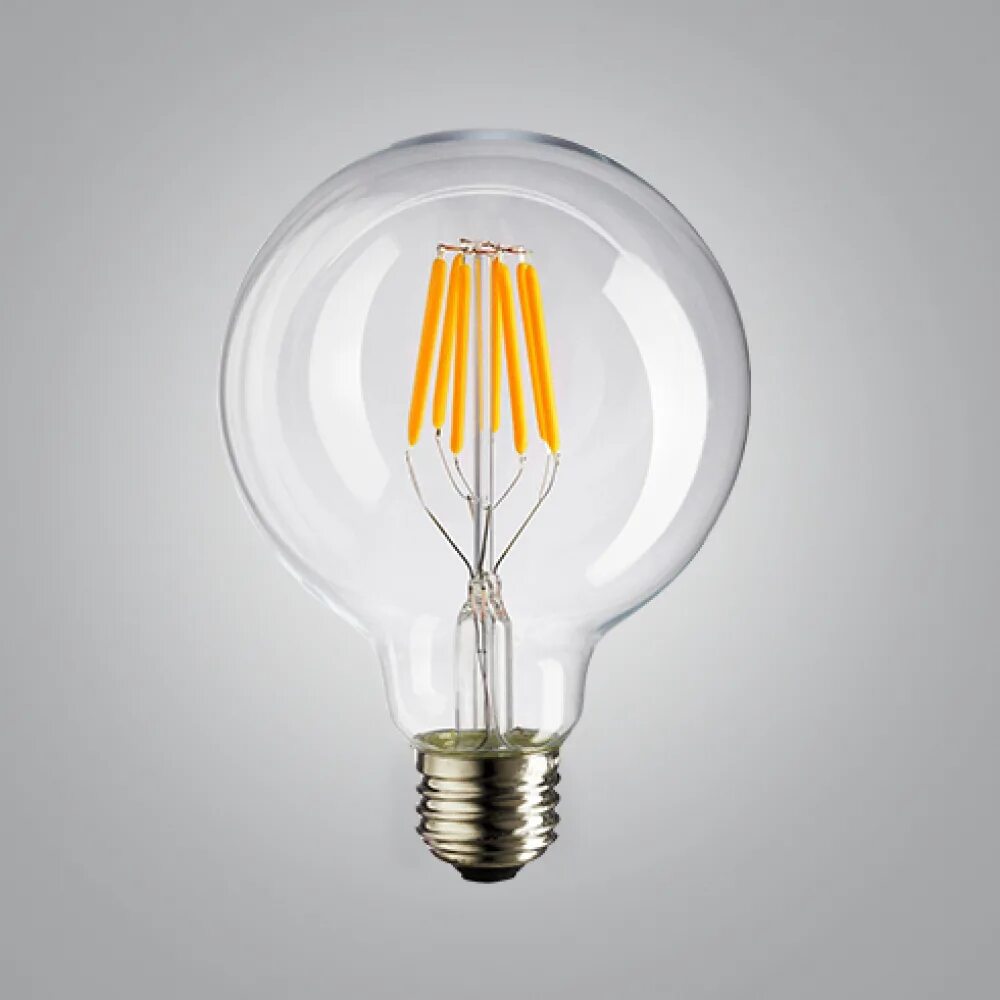 Что такое лампа накаливания. Лампа светодиодная g125 e27. Светодиодная ретро-лампа g95 8w e27 Elektrostandart 102783. Лампа светодиодная g95 e27 6w. Лампа e27 светодиодная филамент.