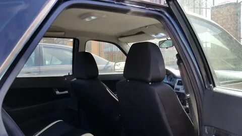 Задний салон приора
