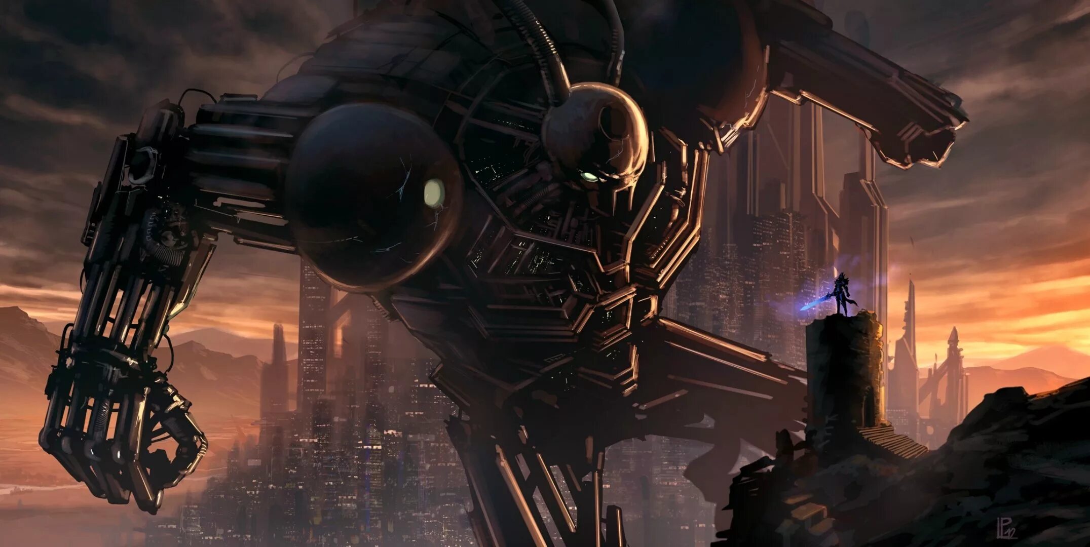 Sci fi robot