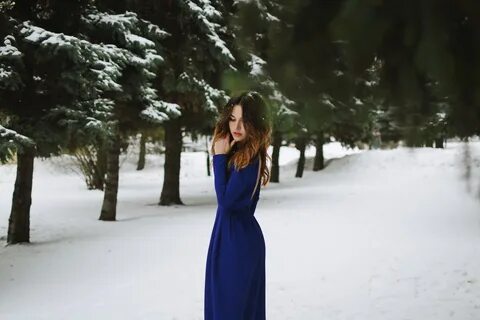 Длинное платье зима