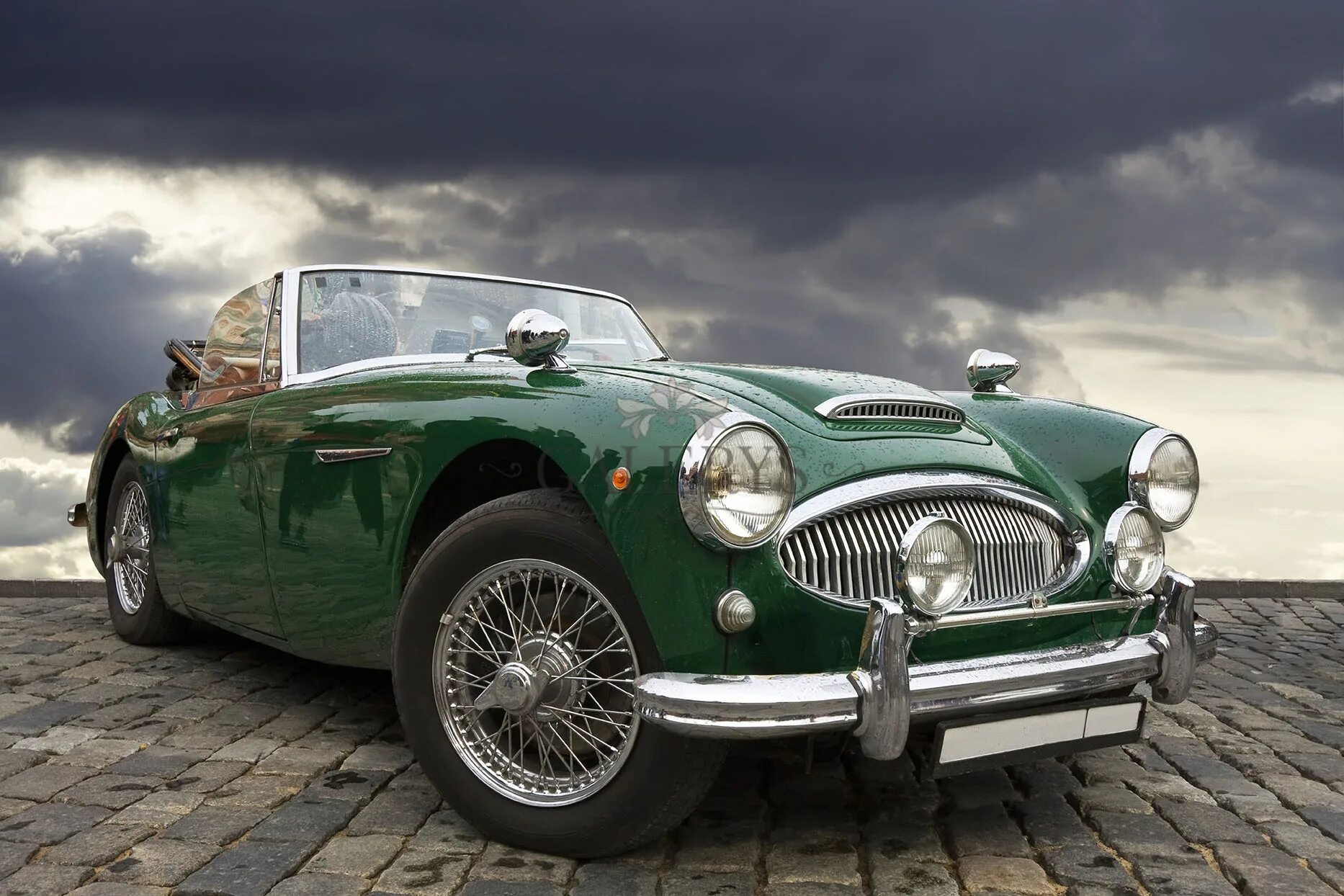 Austin Healey 3000. Ретро машины. Винтажные автомобили. Классический автомобиль. Ретро автомобили 2024