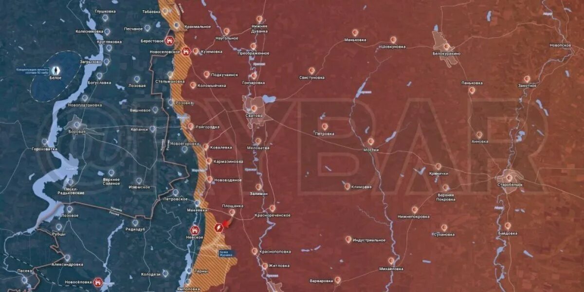 Новости с фронта 14.04 2024. Карта боевых. Сватово Луганская область на карте боевых действий. Кременная на карте боевых действий. Старобельск на карте военных действий.