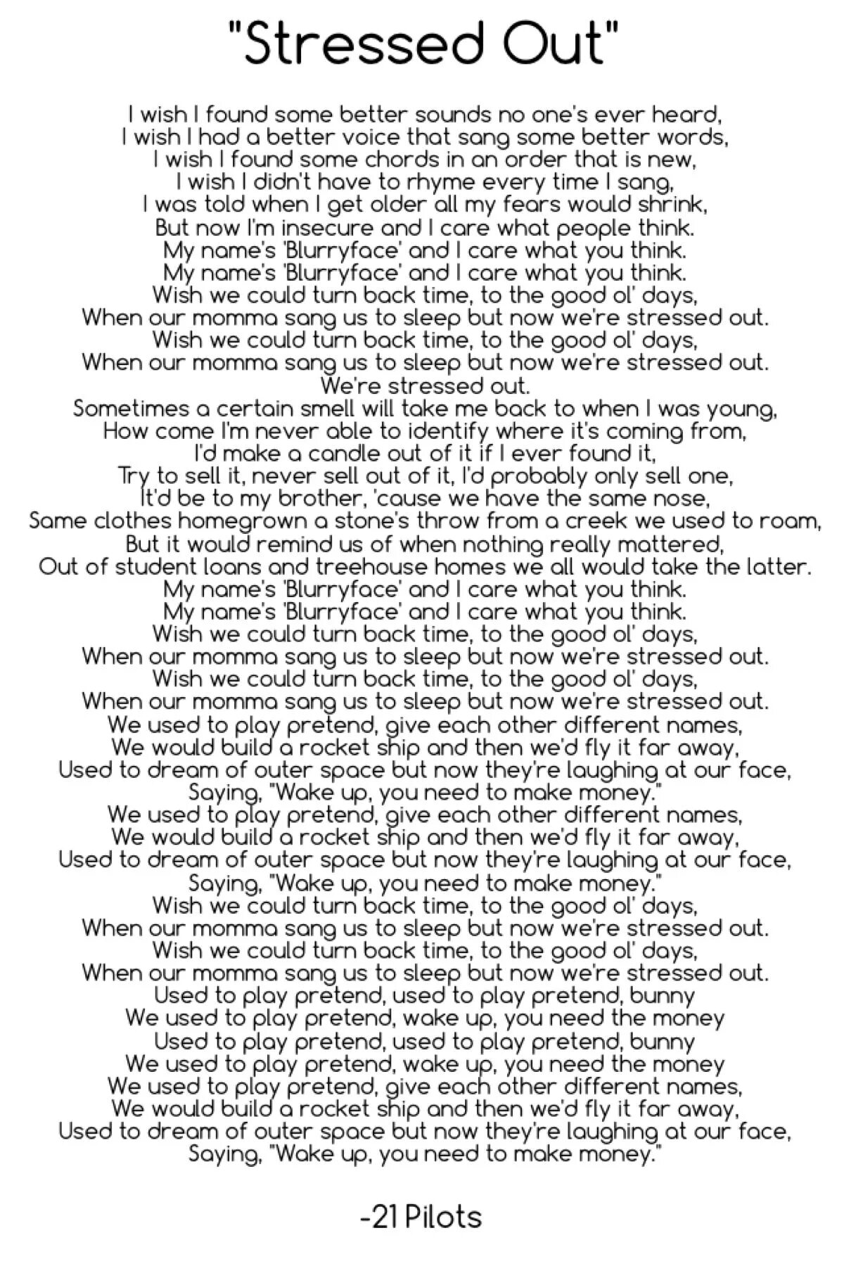 Stressed out текст. Twenty one Pilots stressed out текст. Out out текст. Stressed out текст и перевод.