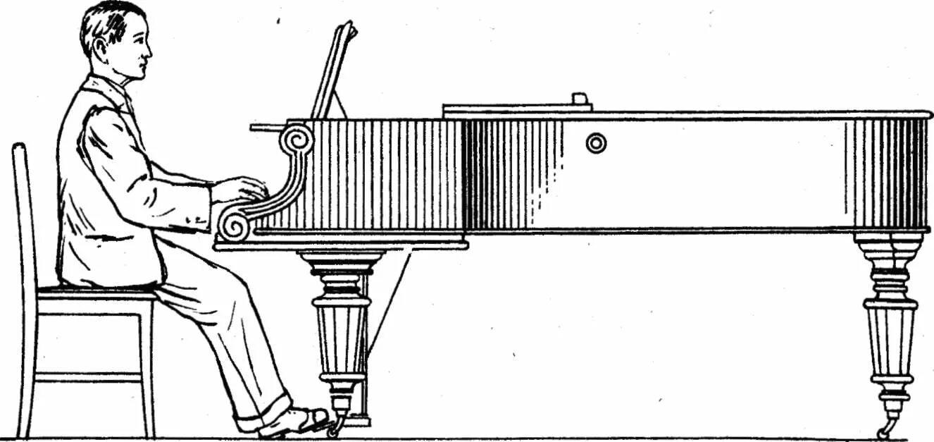 правильная посадка фортепиано. струнный ударно-клавишный музыкальный инструмент. как правильно пианино. посадка за инструментом фортепиано. клавишные музыкальные инструменты.