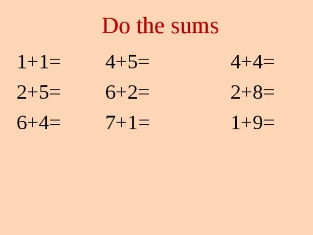 Do sums перевод. Do the sums. Do the sums for Kids. Картинка doing sums. Do the sums to 10.