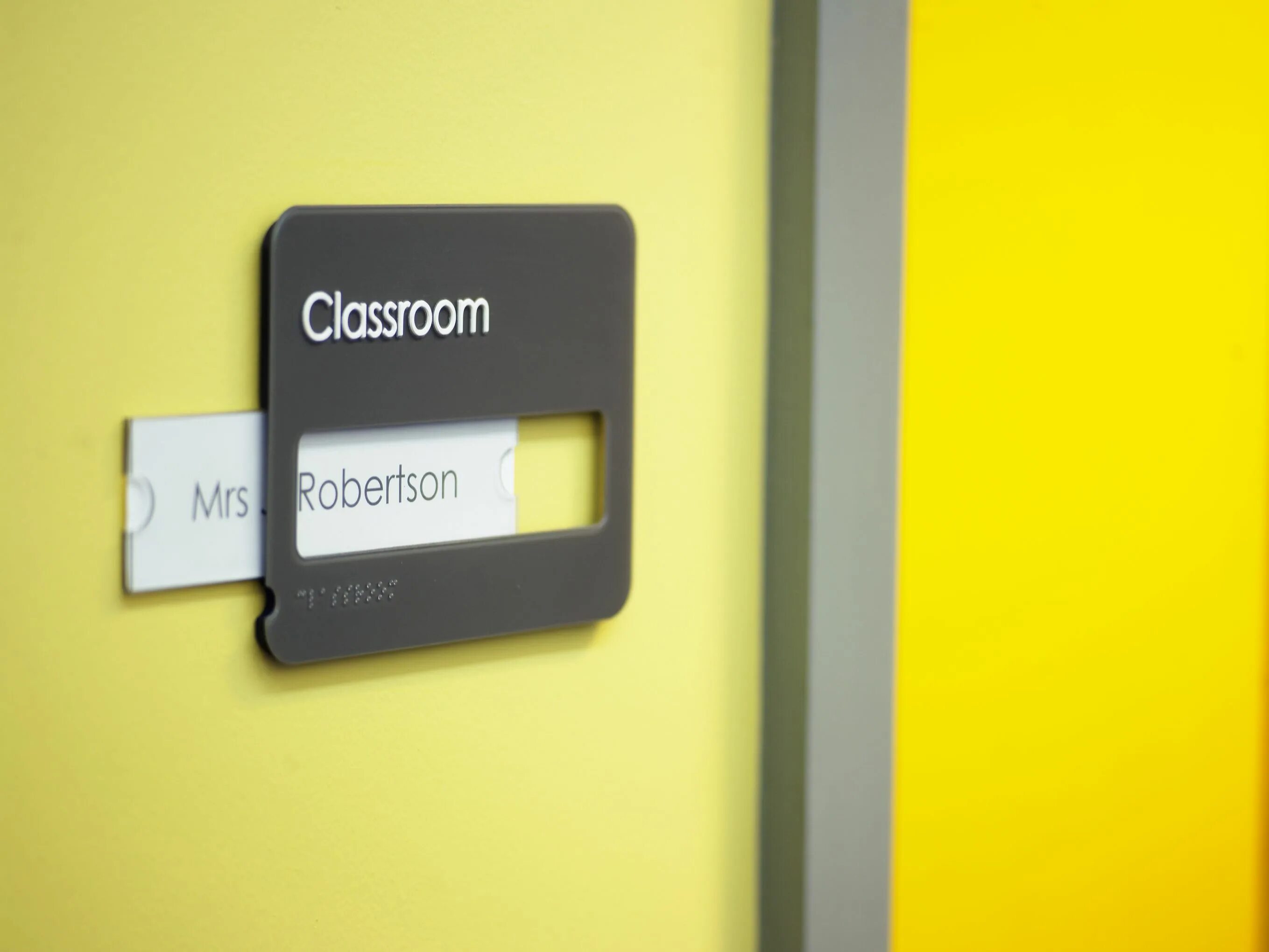 Class details. Door sign design. classroom door sign. details sign.