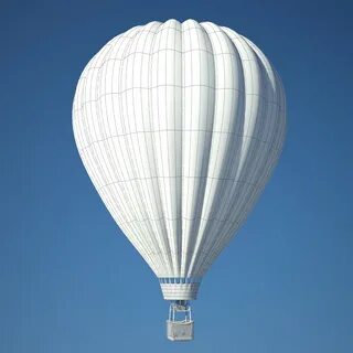 3d Air hot balloon Behance
