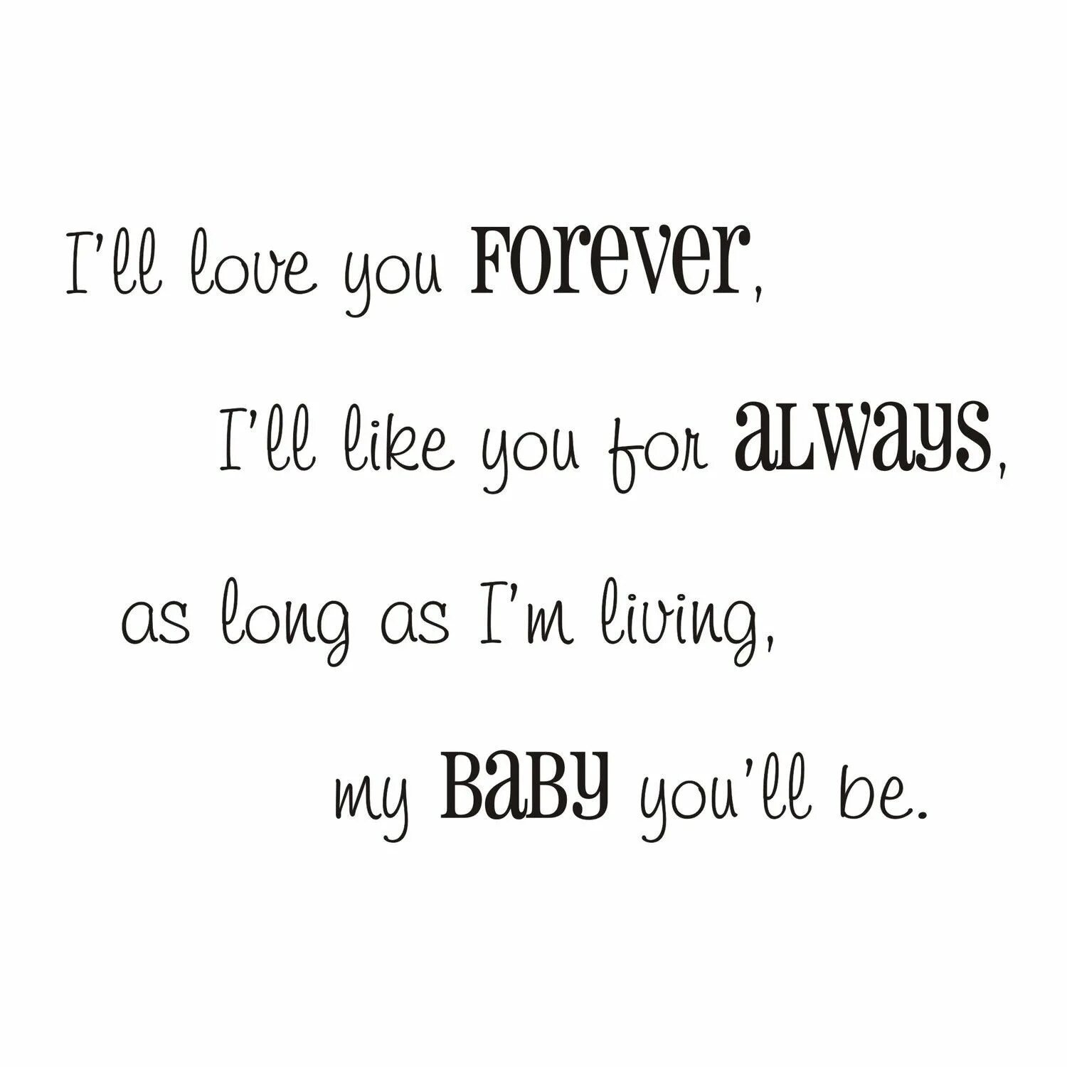 My love for you forever перевод