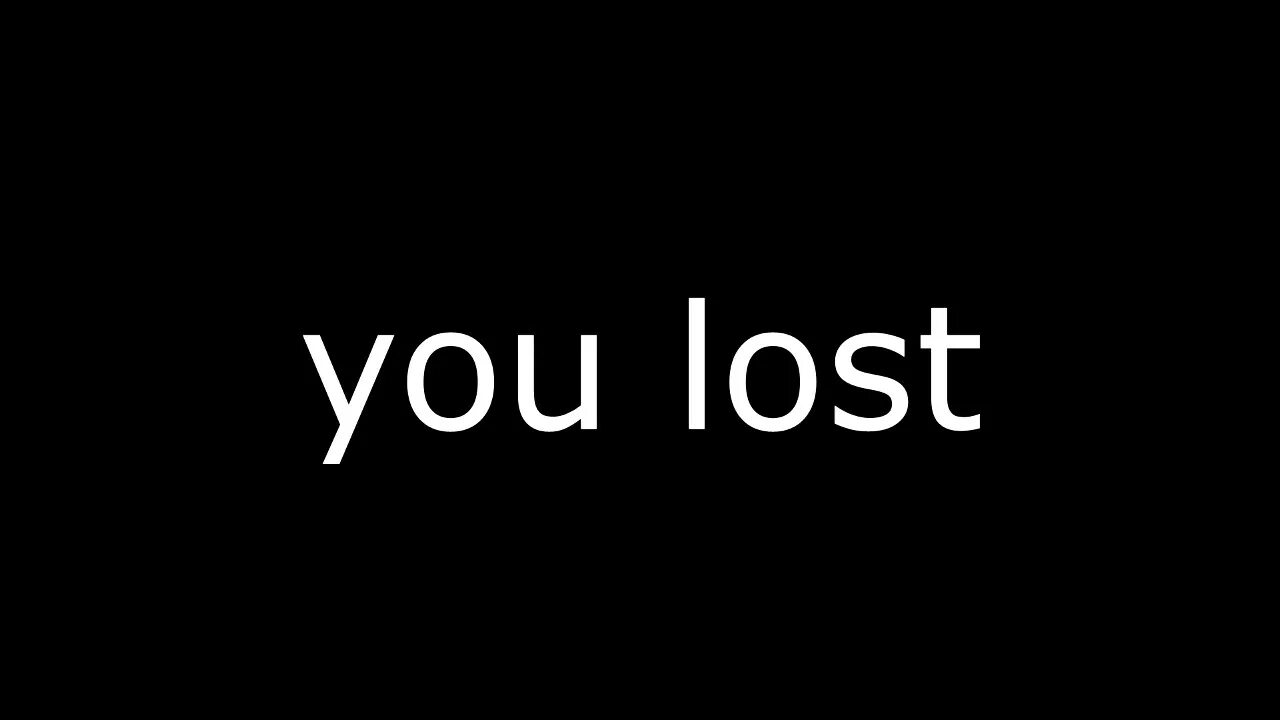 Lose перевод на русский. You Lost. You Lost надпись. Картинка you lose. You lose надпись.