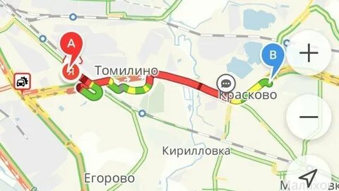 Пробки на егорьевском шоссе