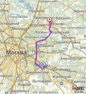 Электрички щелково москва